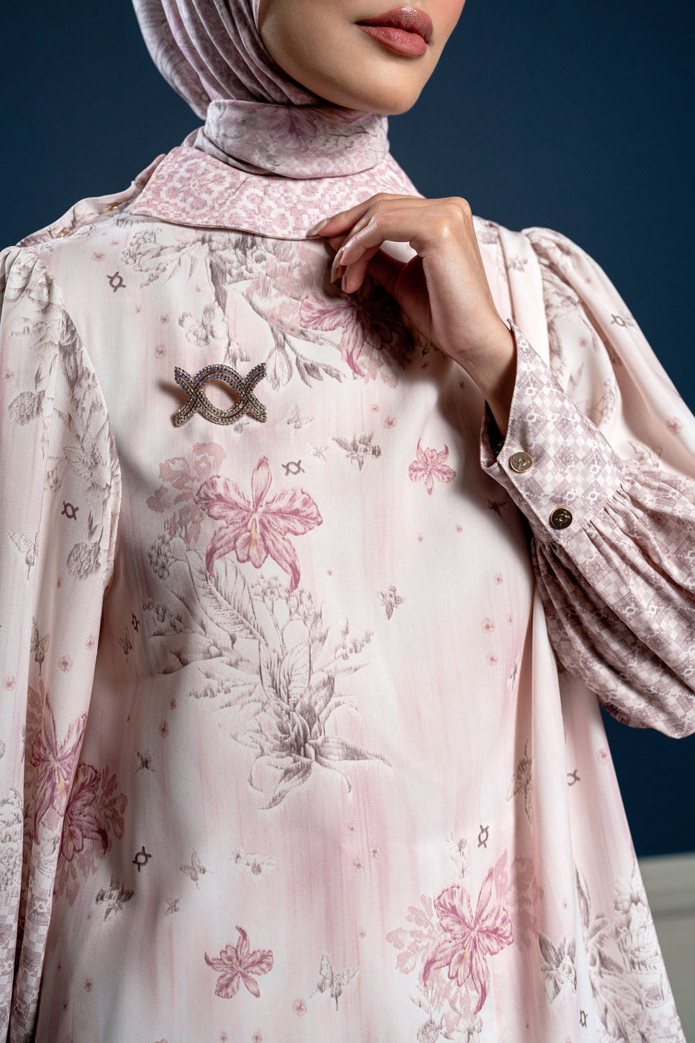 Sappora Blouse Rosy Chalk