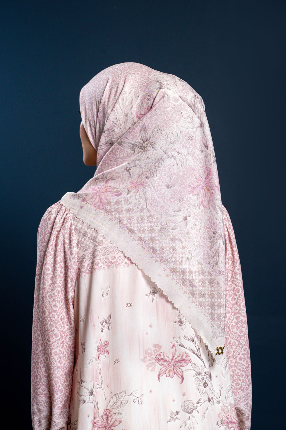 Sappora Scarf Rosy Chalk