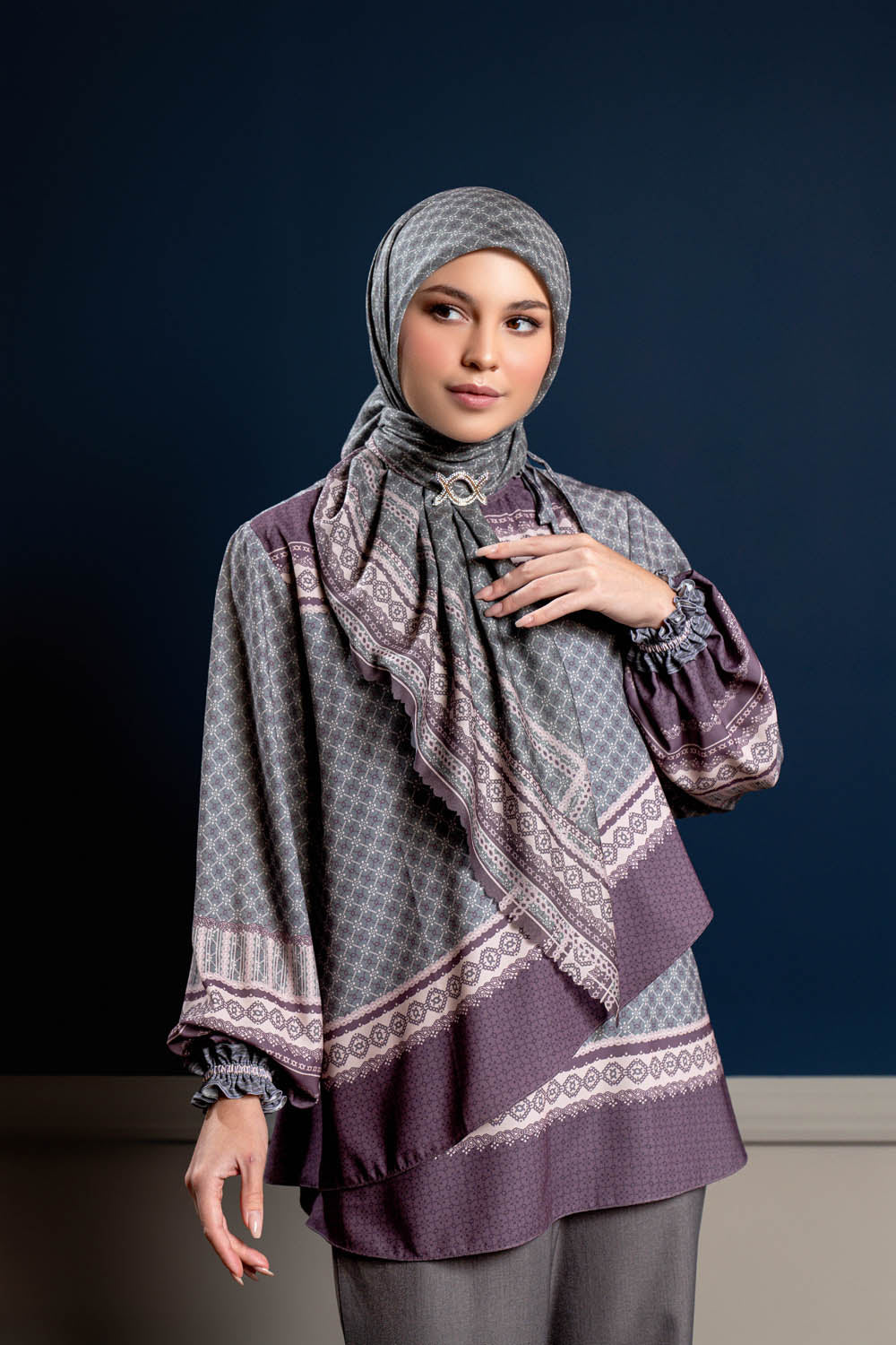 Renaya Scarf Avon Green