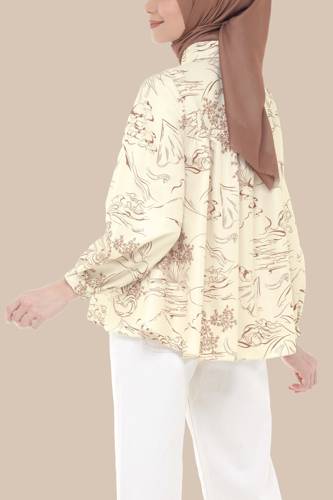 Audrey Blouse (Minor) Sienna Brown