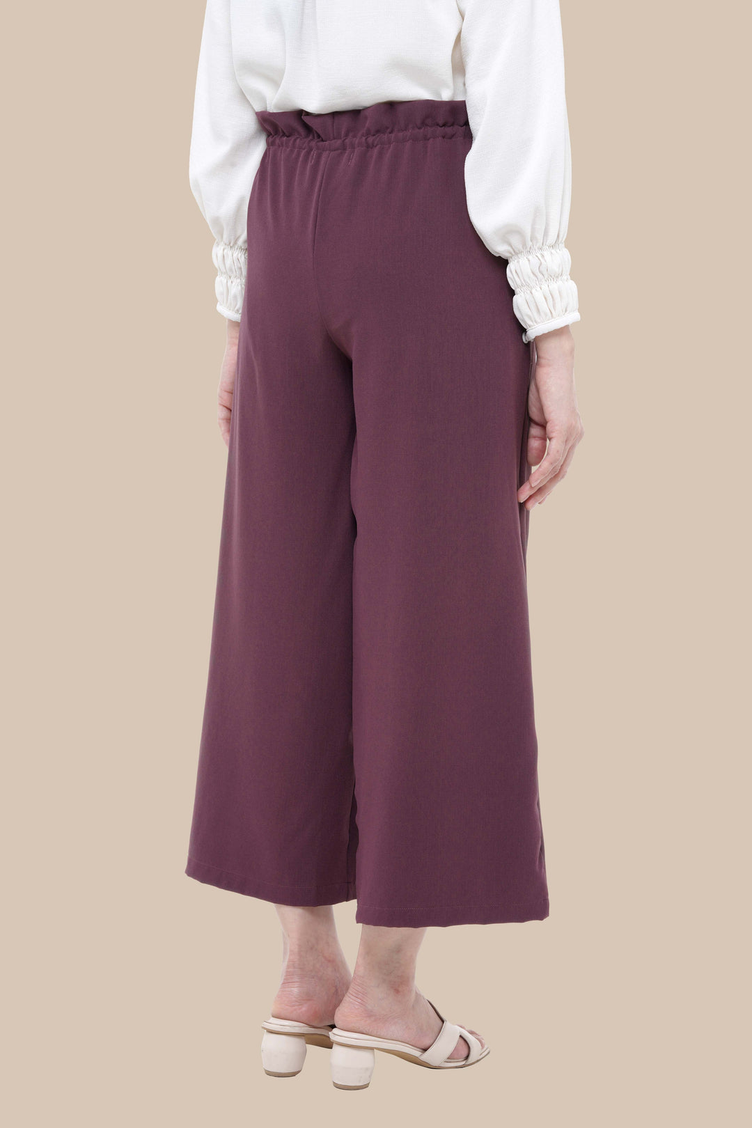 Claudia Pants (Minor) Dark Orchid - Wearing Klamby