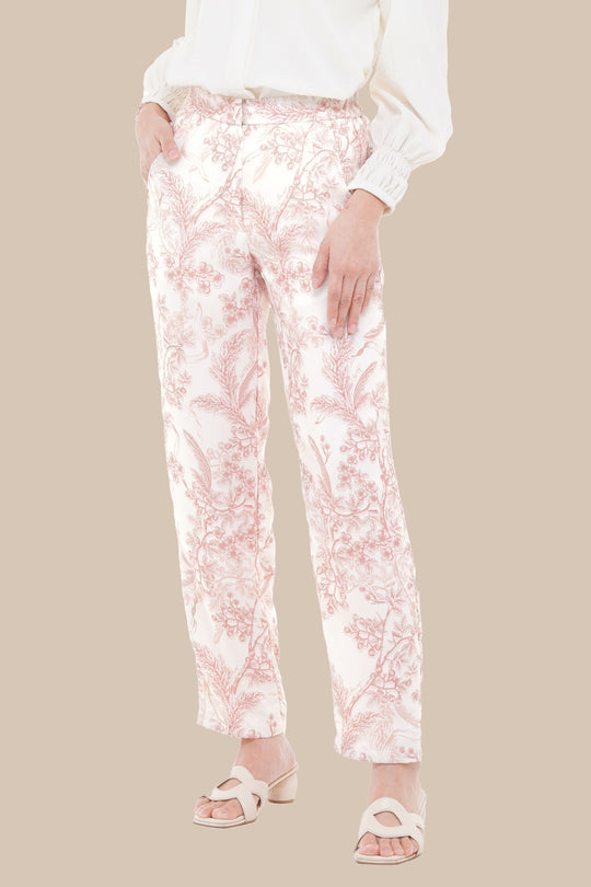 Ruby Pants (Minor) Rosie Blush - Wearing Klamby