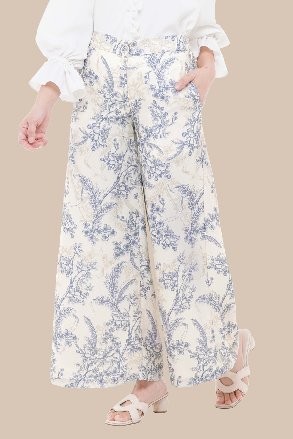 Ruby Wide Pants (Minor) Classic Blue