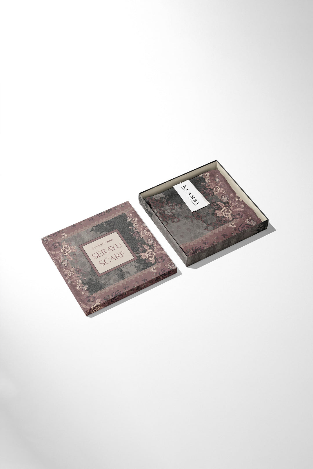 Serayu Scarf (Minor) Black Plum