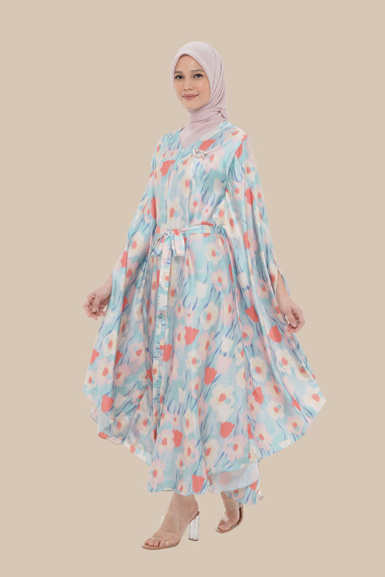 Thalia Dress Sky Blue