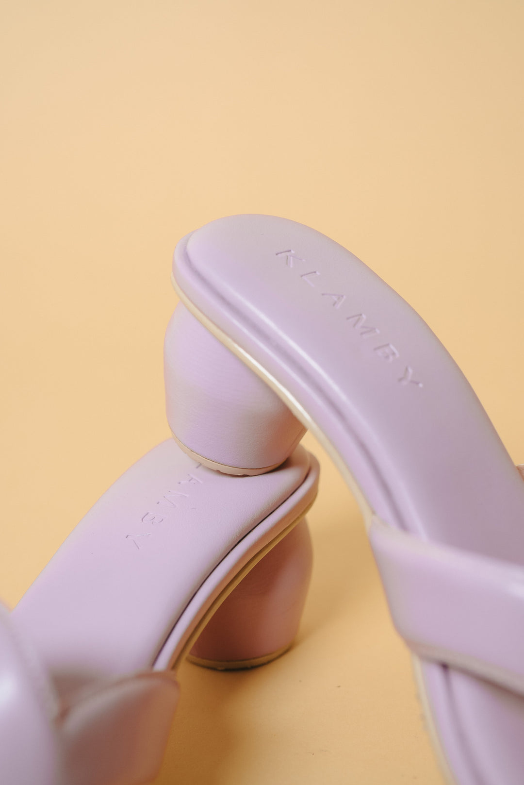 Monogram Heels (Minor) Lilac