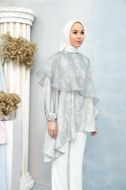 Lingga Tunic with Embellishment Perak - Wearing Klamby