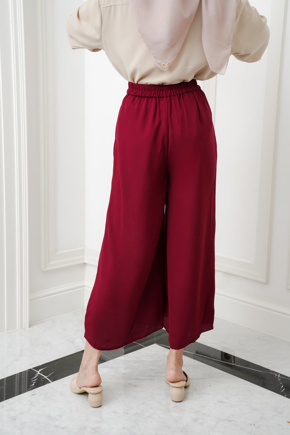 Mary Pants Burgundy