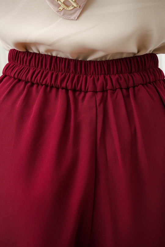 Mary Pants Burgundy