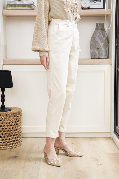 Ivy Ankle Pants Antique White