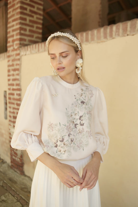 Cassandra Top (Minor) Cream