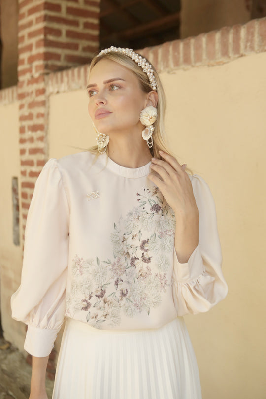 Cassandra Top (Minor) Cream