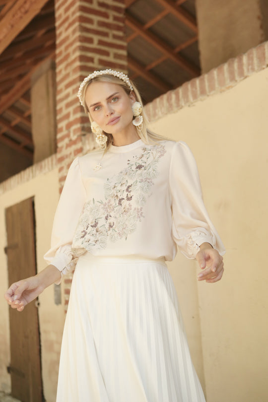 Cassandra Top (Minor) Cream