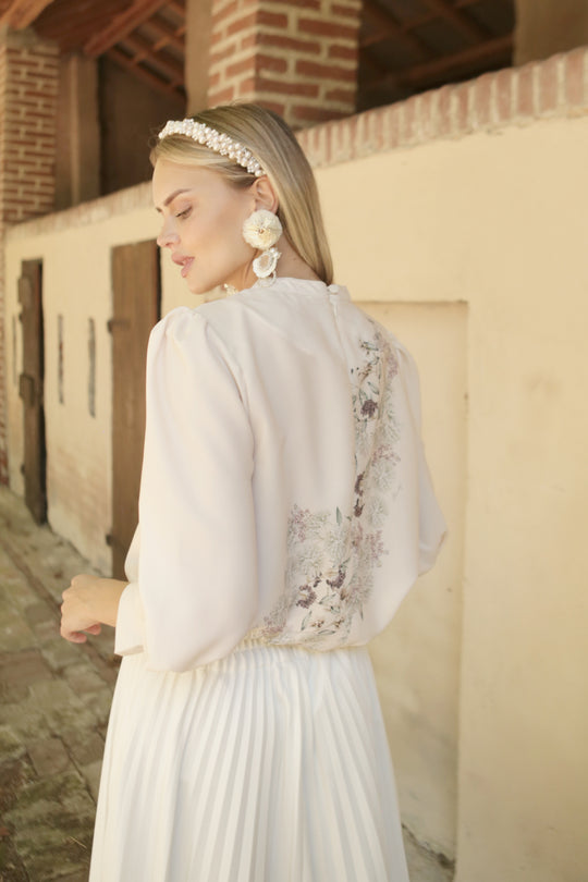 Cassandra Top (Minor) Cream