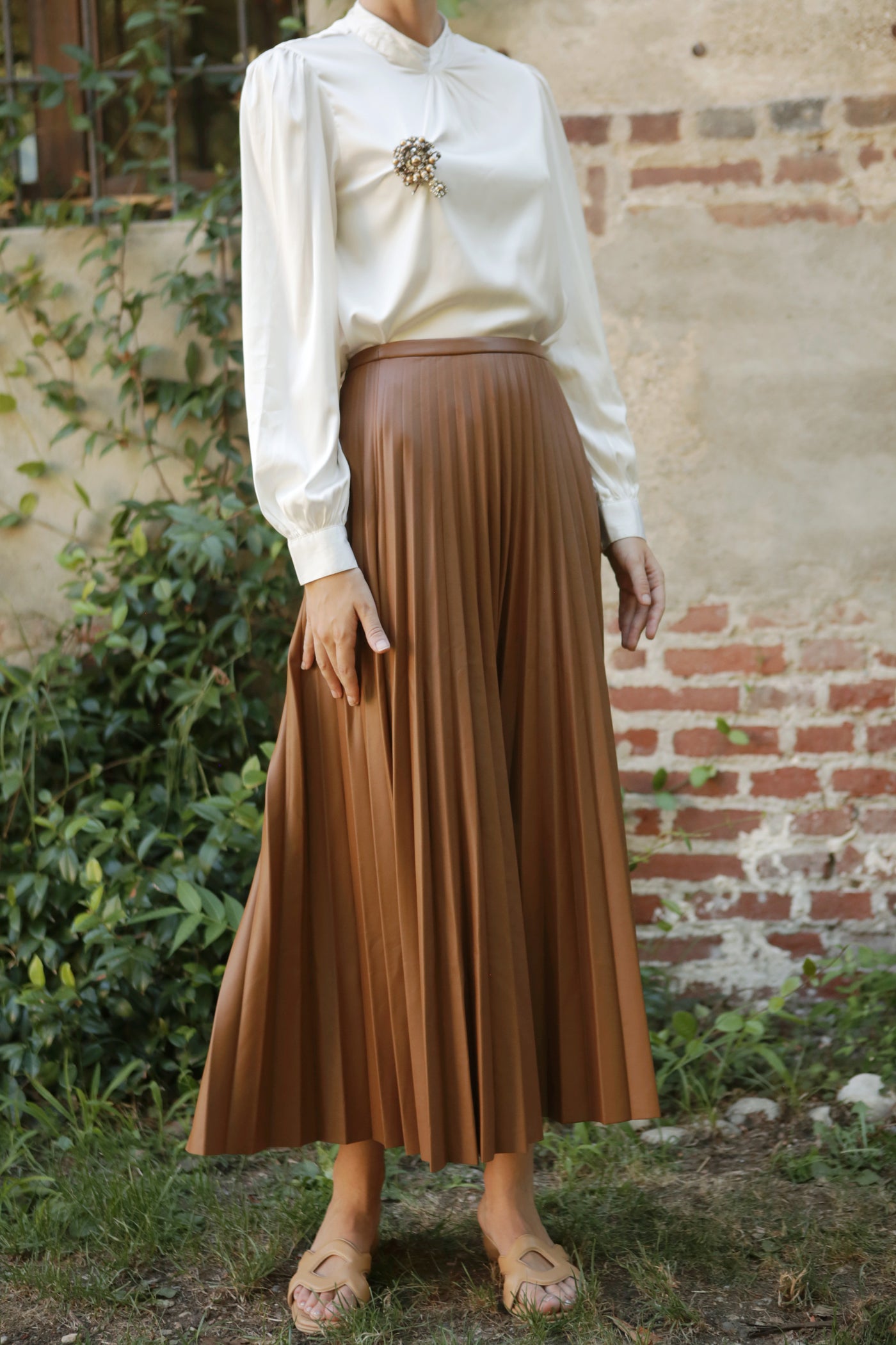 Shopia Skirt Brown