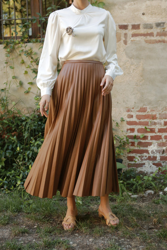 Shopia Skirt Brown