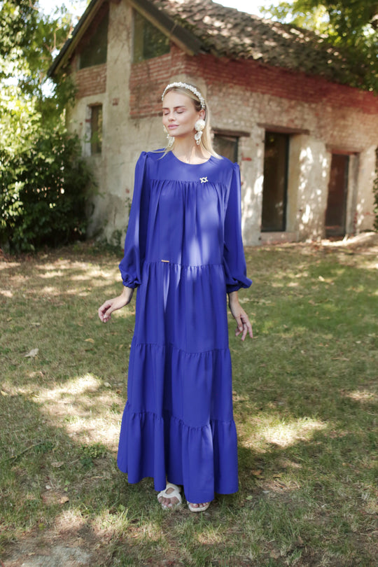 Ayana Dress (Minor) Electric Blue