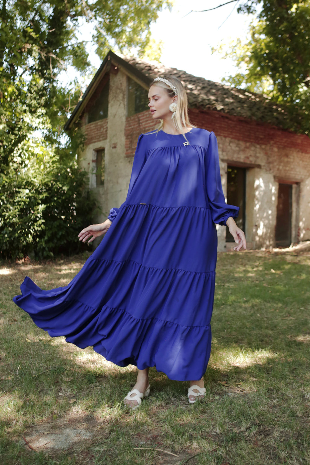 Ayana Dress (Minor) Electric Blue
