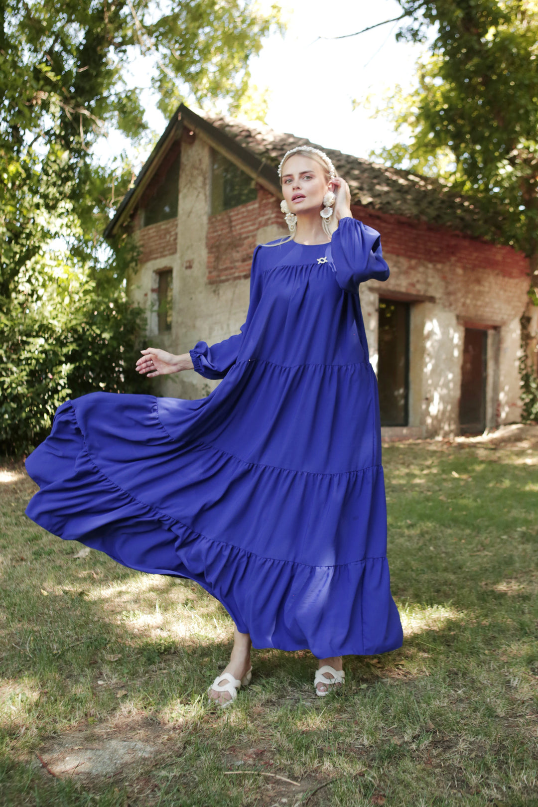 Ayana Dress (Minor) Electric Blue