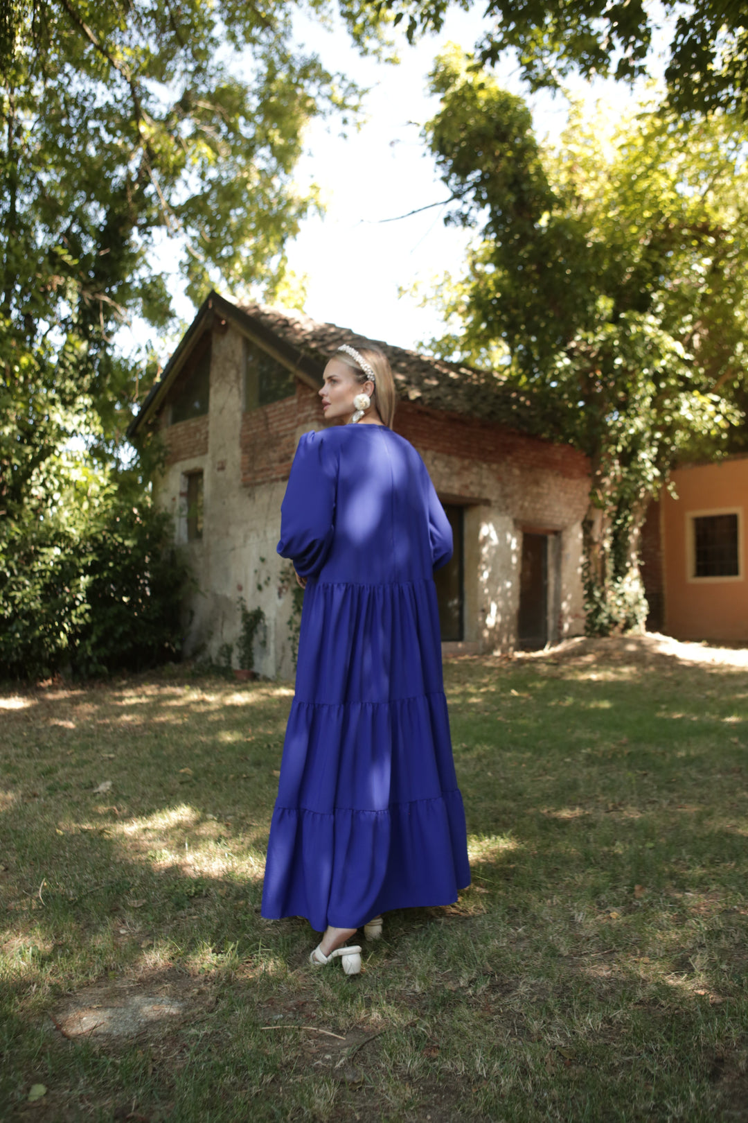 Ayana Dress (Minor) Electric Blue