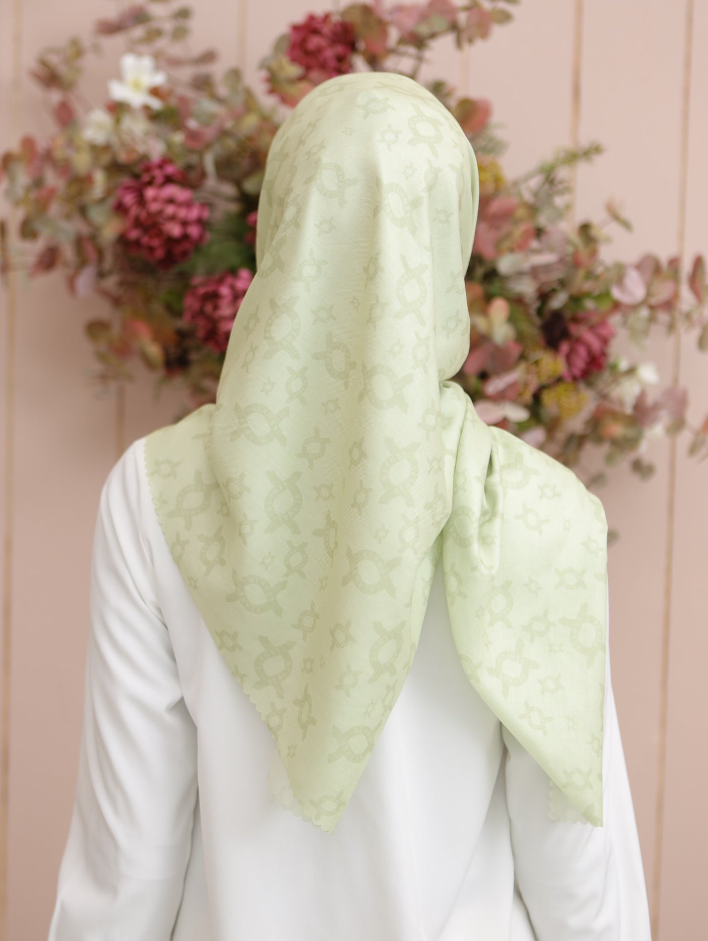 Liberty Scarf Lily Green