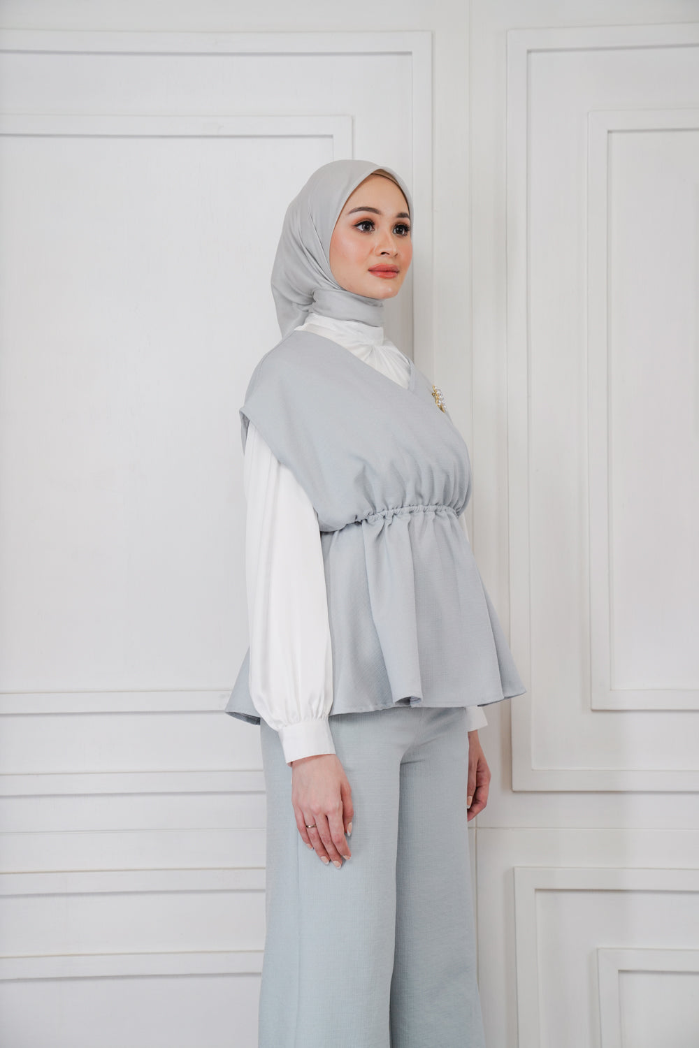 Fayra Outer Steel Blue
