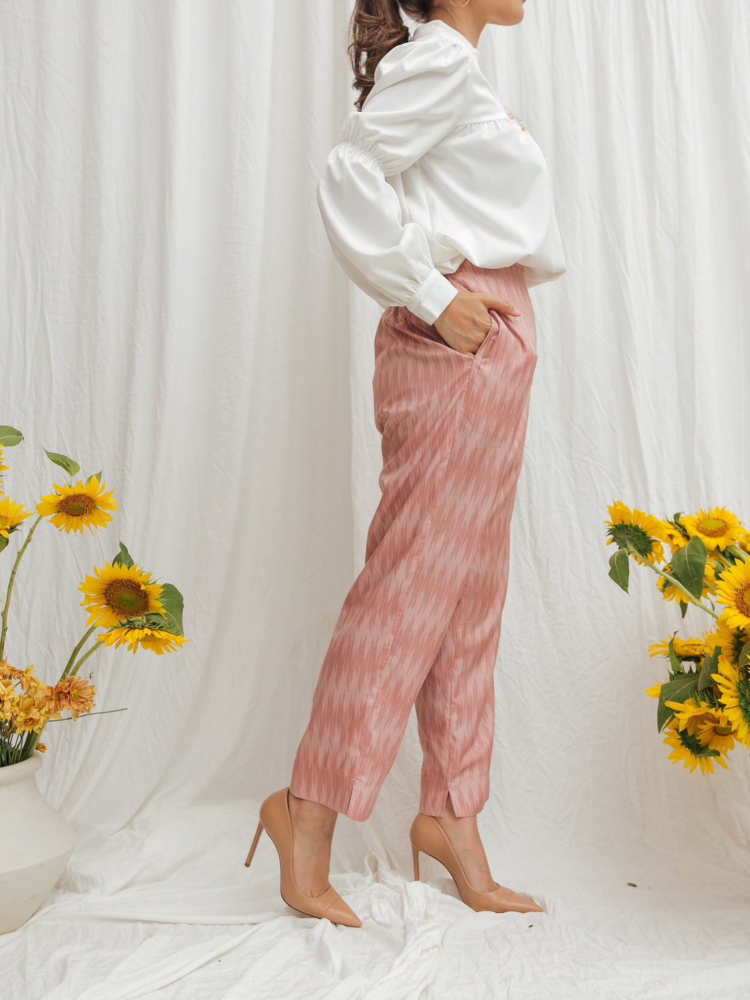 Deli Pants Pink Shell