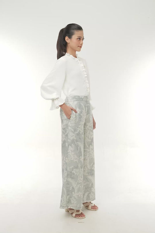 Ruby Wide Pants Ocean Mist