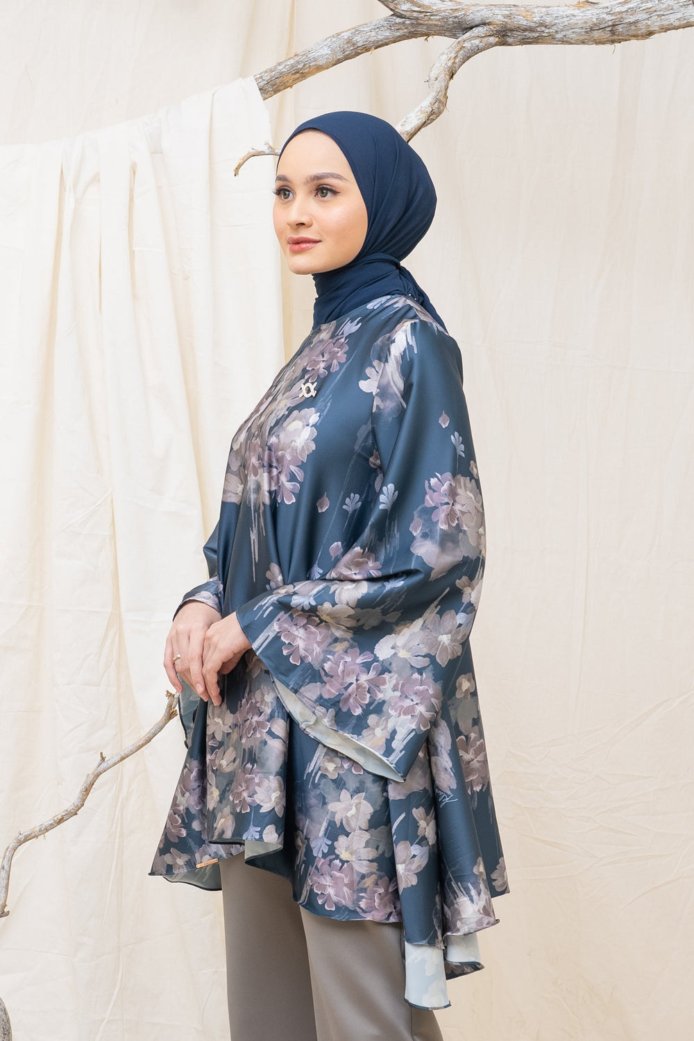 Tunik Nara (Minor) Biru Indigo