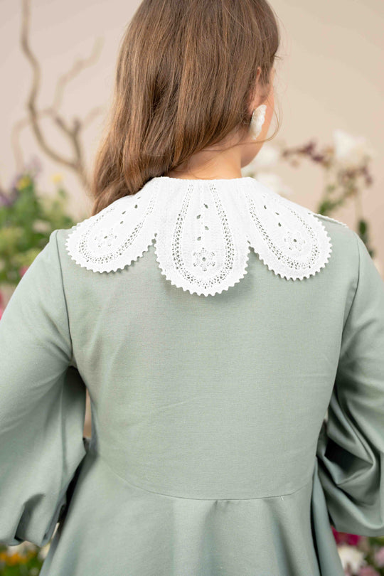 Oxford Blouse Copper Green