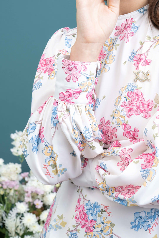 Peony Blouse Rose Bush