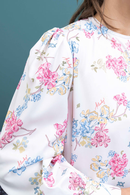 Peony Blouse Rose Bush