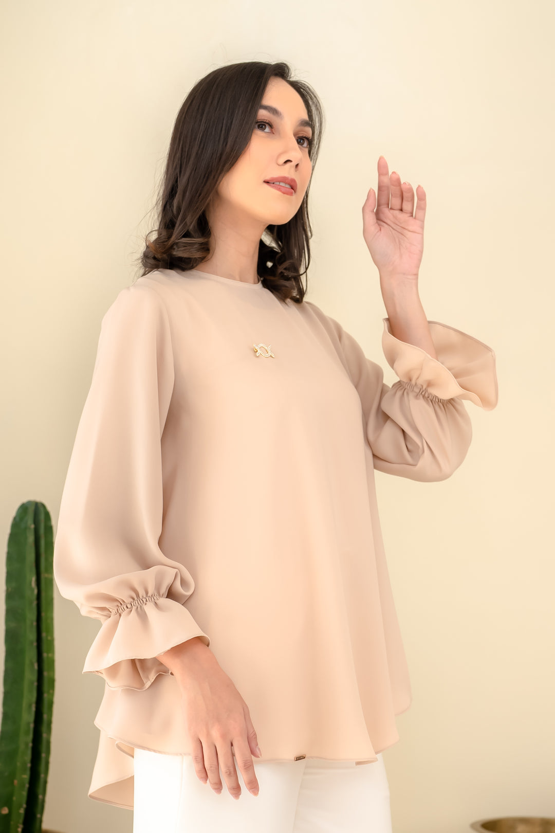 Shea Blouse Peach Dust