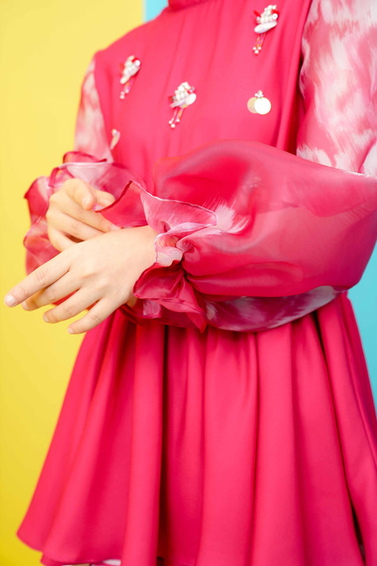 Willow Blouse (Minor) Cerise