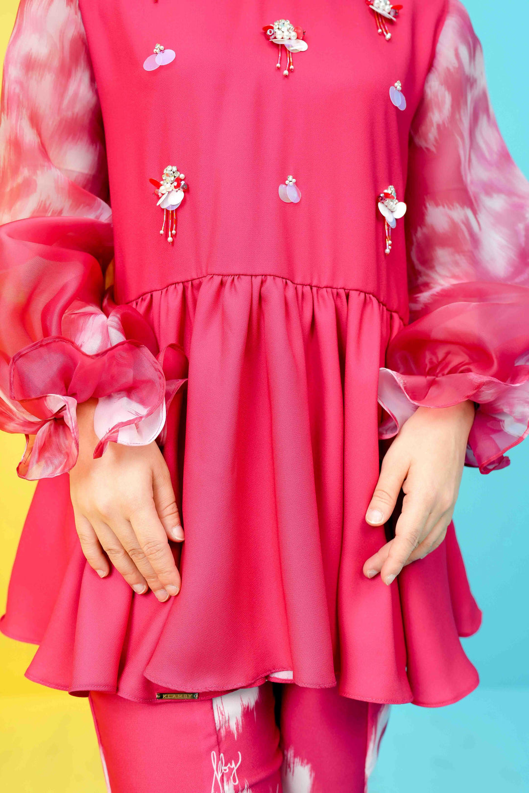 Willow Blouse (Minor) Cerise